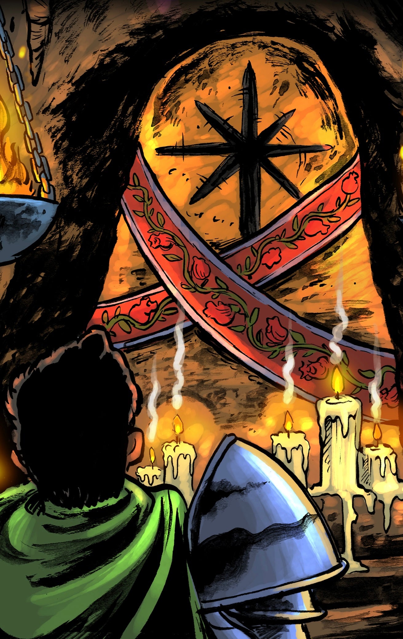 Graphic Novel Chivalrous Arts, Knight Cover