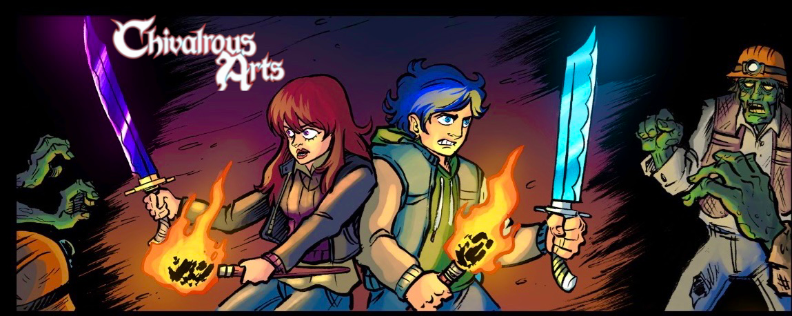Graphic Novel Chivalrous Arts, Knight Cover